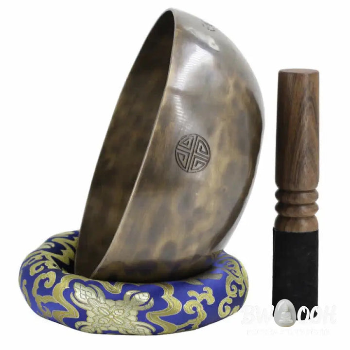 Lunar Rainbow Full Moon Singing Bowl Handcrafted for Healing and Meditation Positive Energy Sound Bowl Set - Singing