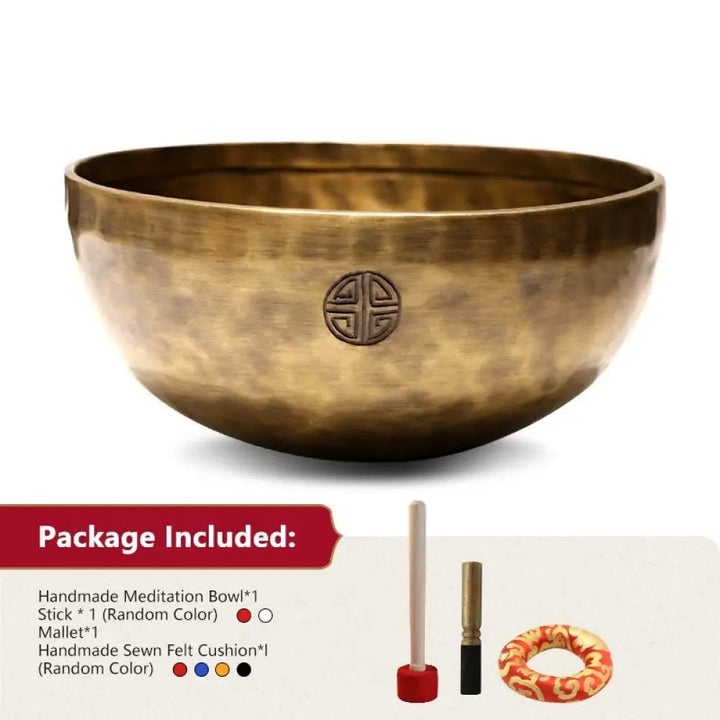 BWOOOH Lunar Rainbow Full Moon Singing Bowl Handcrafted for Healing and Meditation Posi | spiritual healing bracelet
