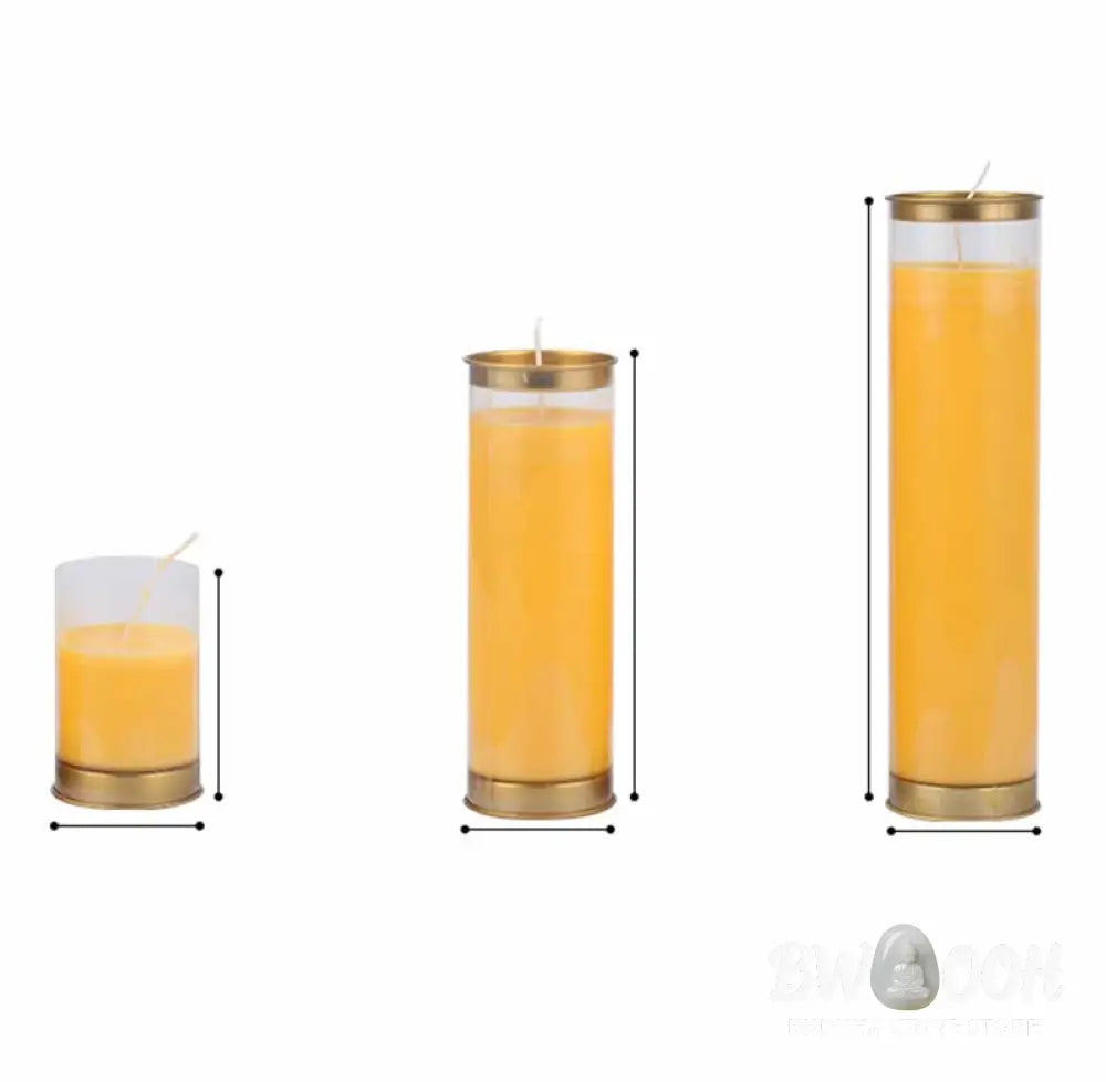 Meditation Prayer Altar Candle Buddhist Temple Rituals Use Items - Prayer Altar Candles