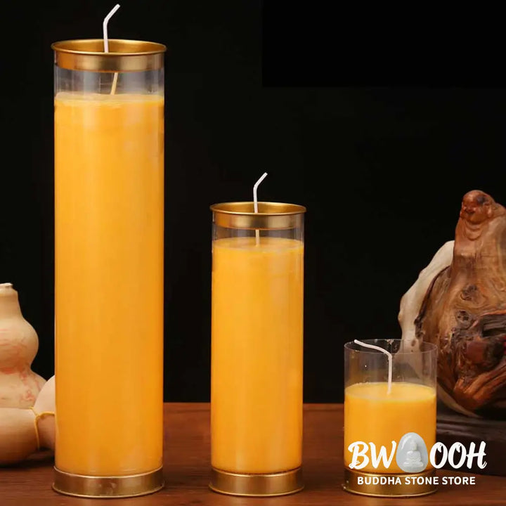 Meditation Prayer Altar Candle Buddhist Temple Rituals Use Items - Prayer Altar Candles
