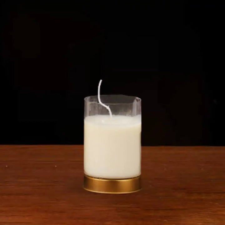 Meditation Prayer Altar Candle Buddhist Temple Rituals Use Items - White / Small (1 Day) - Prayer Altar Candles