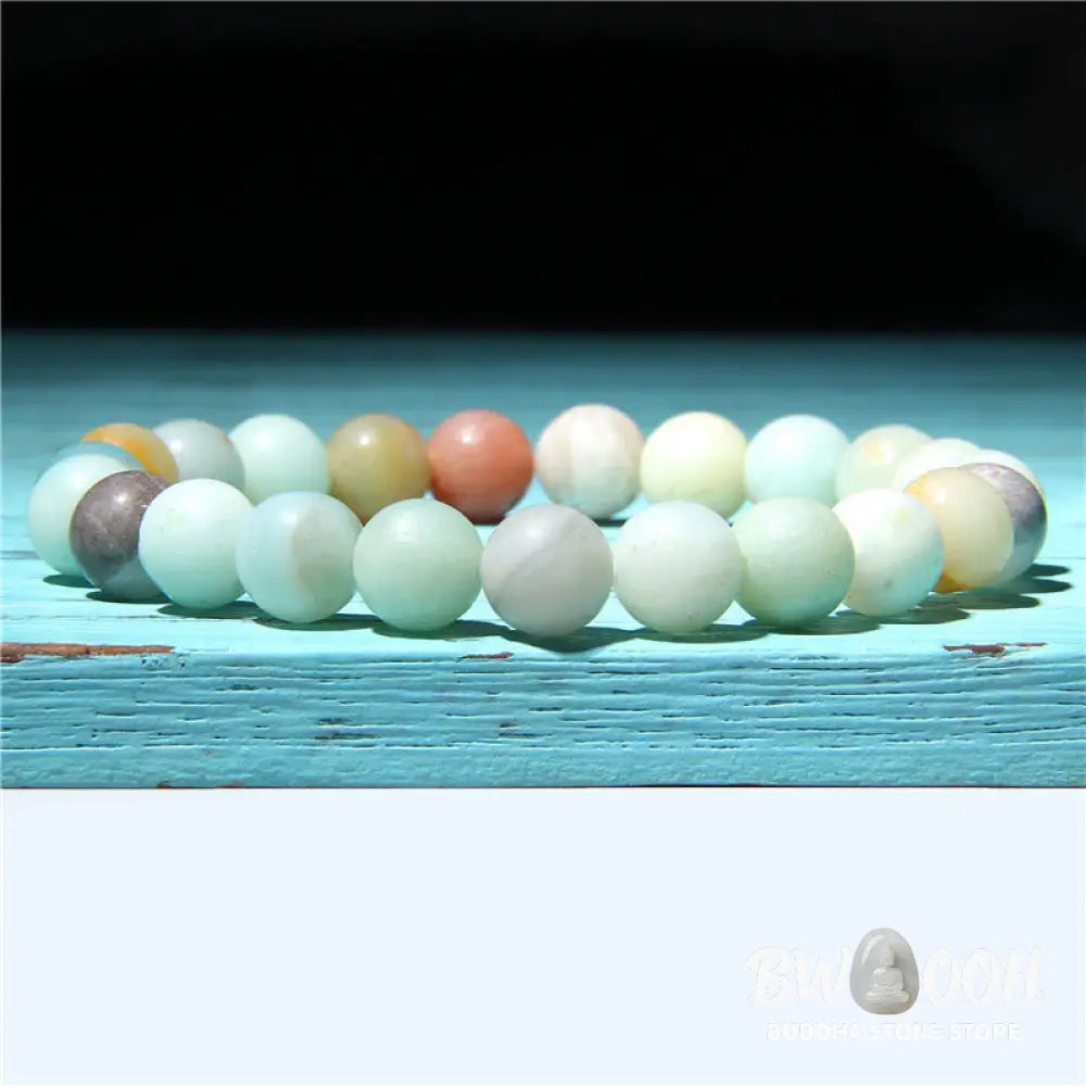Natural Agate Stone Crystal Balance Beaded Bracelet - BWOOOH - Bracelet