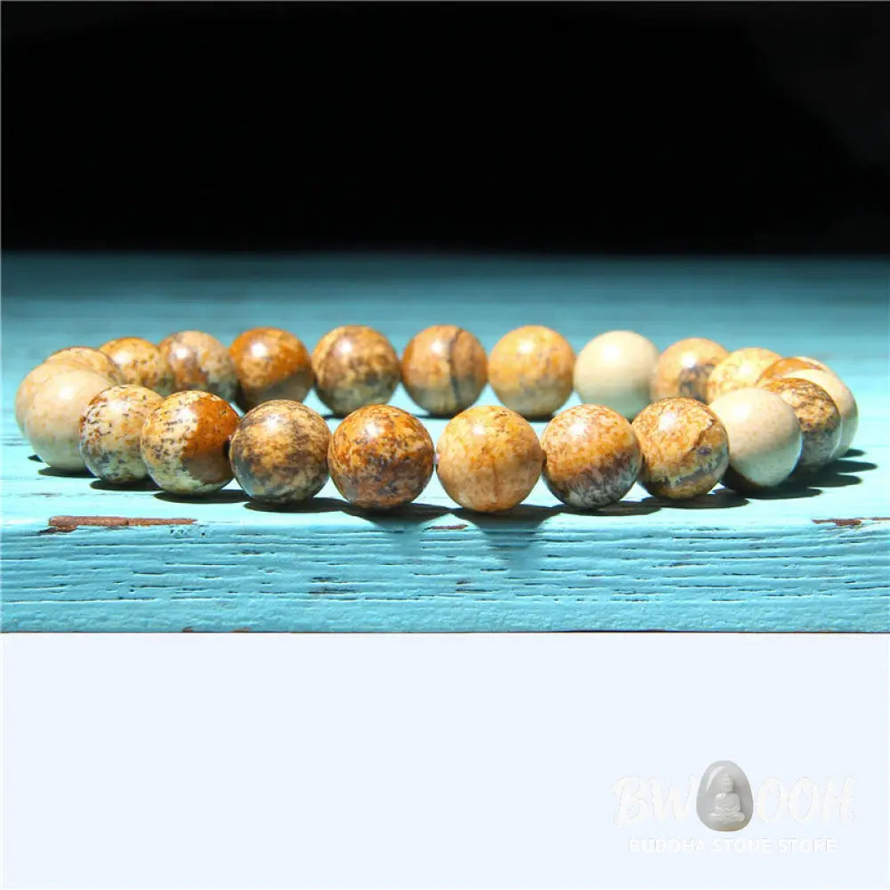 Natural Agate Stone Crystal Balance Beaded Bracelet - BWOOOH - Bracelet