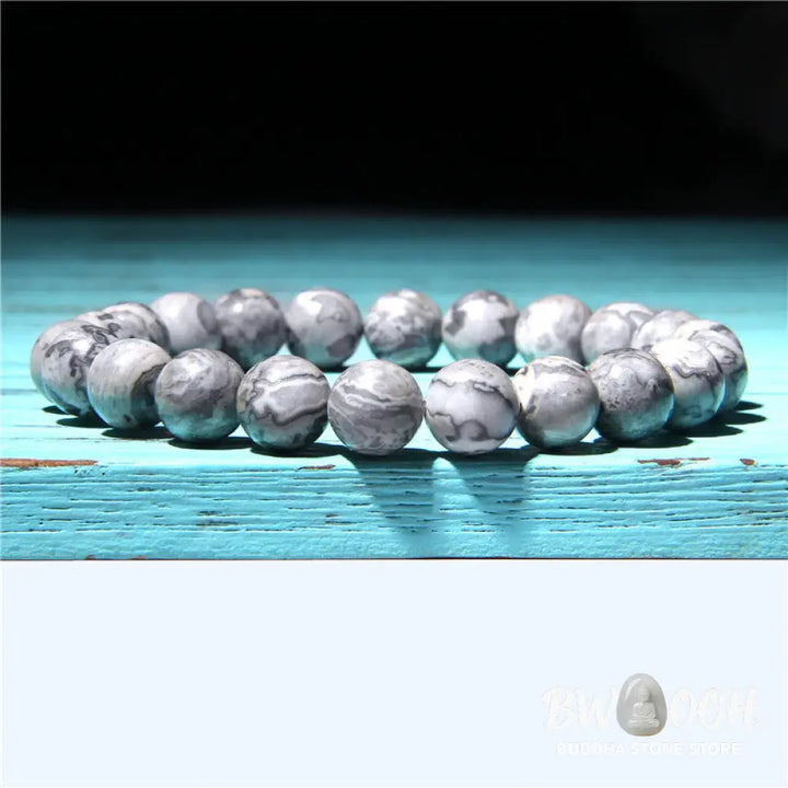 Natural Agate Stone Crystal Balance Beaded Bracelet - BWOOOH - Bracelet