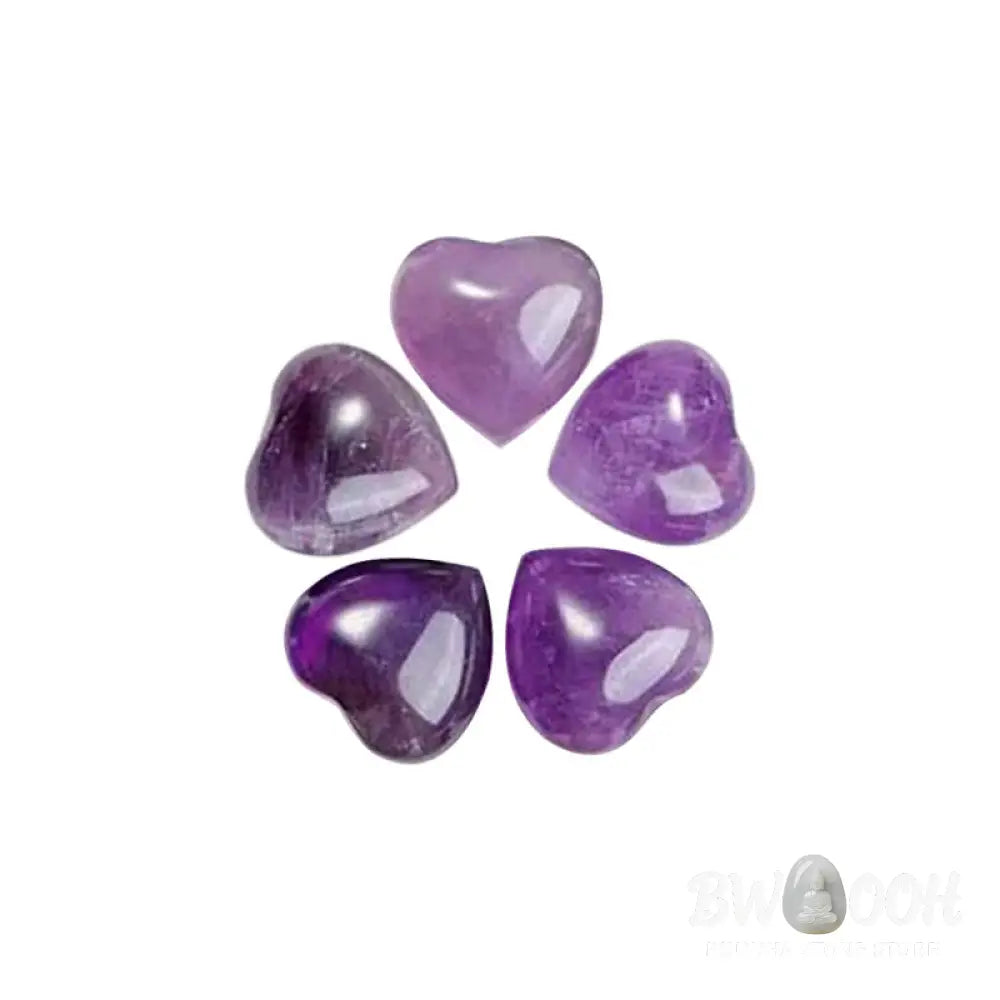 Natural Amethyst Tiger’s Eye Stone Love Decoration - Decorations