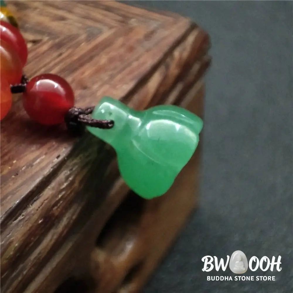 BWOOOH Natural Bodhi Seed Agate Bodhi Harmony Bracelet | natural stone spiritual bracelet for healing and mindful living