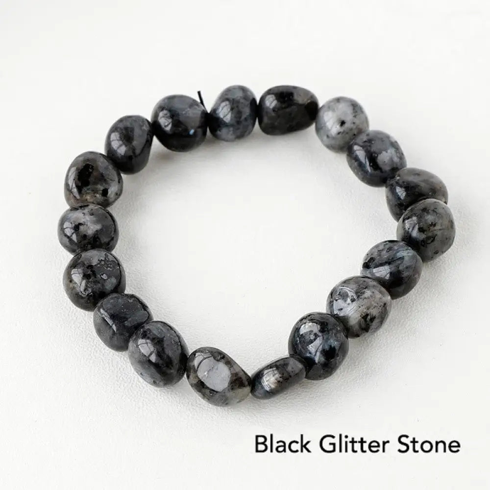 Natural Irregular Shape Crystal Stone Spiritual Awareness Bracelet - Bracelet