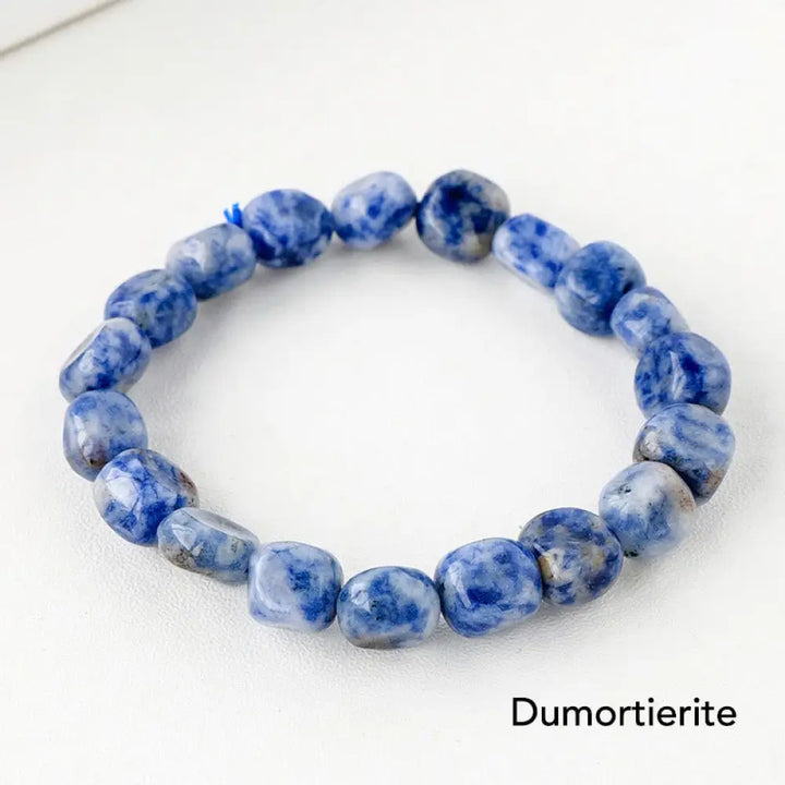 Natural Irregular Shape Crystal Stone Spiritual Awareness Bracelet - Bracelet