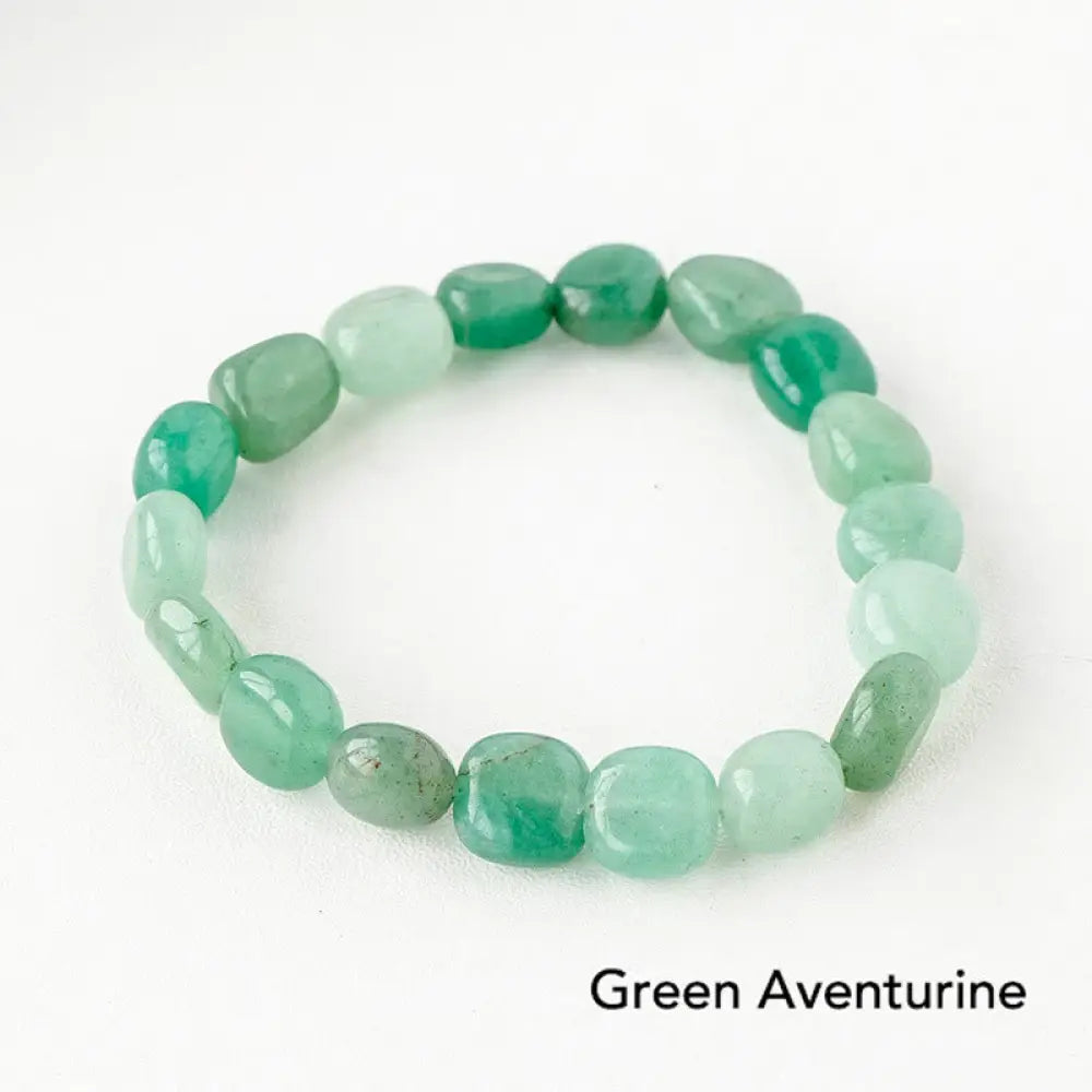Natural Irregular Shape Crystal Stone Spiritual Awareness Bracelet - Bracelet