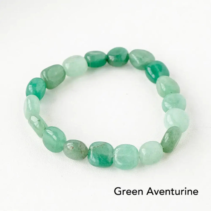 Natural Irregular Shape Crystal Stone Spiritual Awareness Bracelet - Bracelet