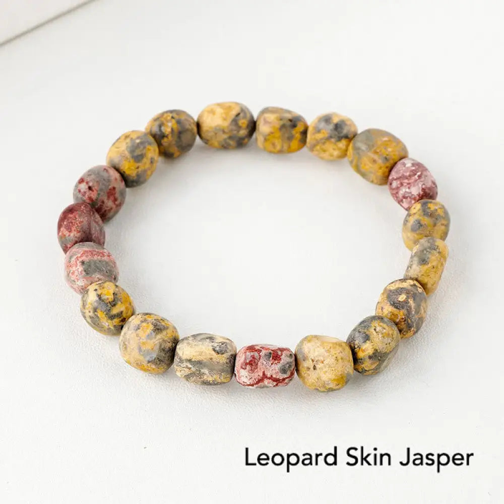 Natural Irregular Shape Crystal Stone Spiritual Awareness Bracelet - Bracelet