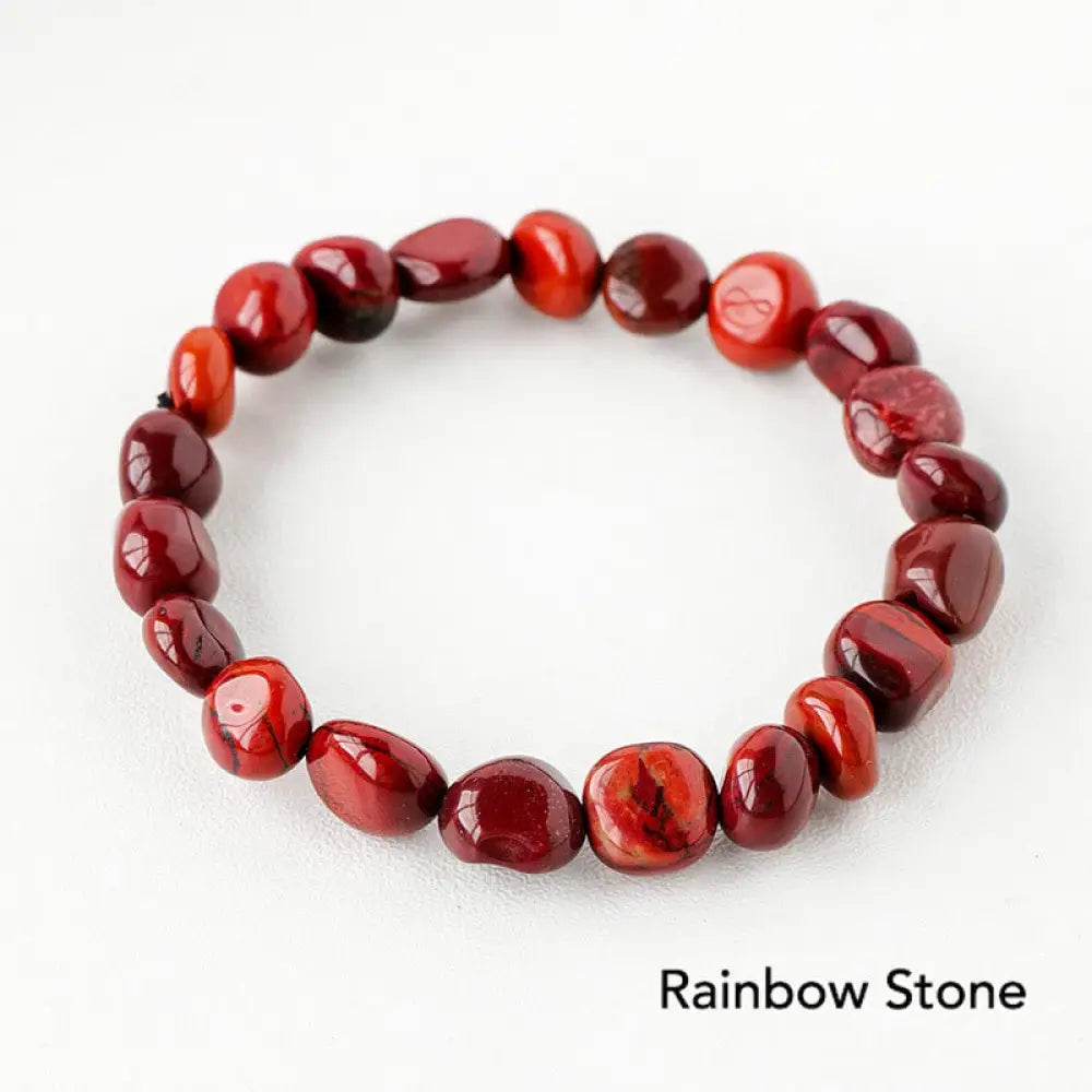 Natural Irregular Shape Crystal Stone Spiritual Awareness Bracelet - Bracelet