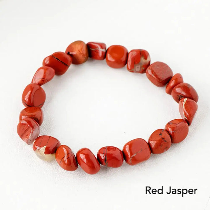 Natural Irregular Shape Crystal Stone Spiritual Awareness Bracelet - Bracelet