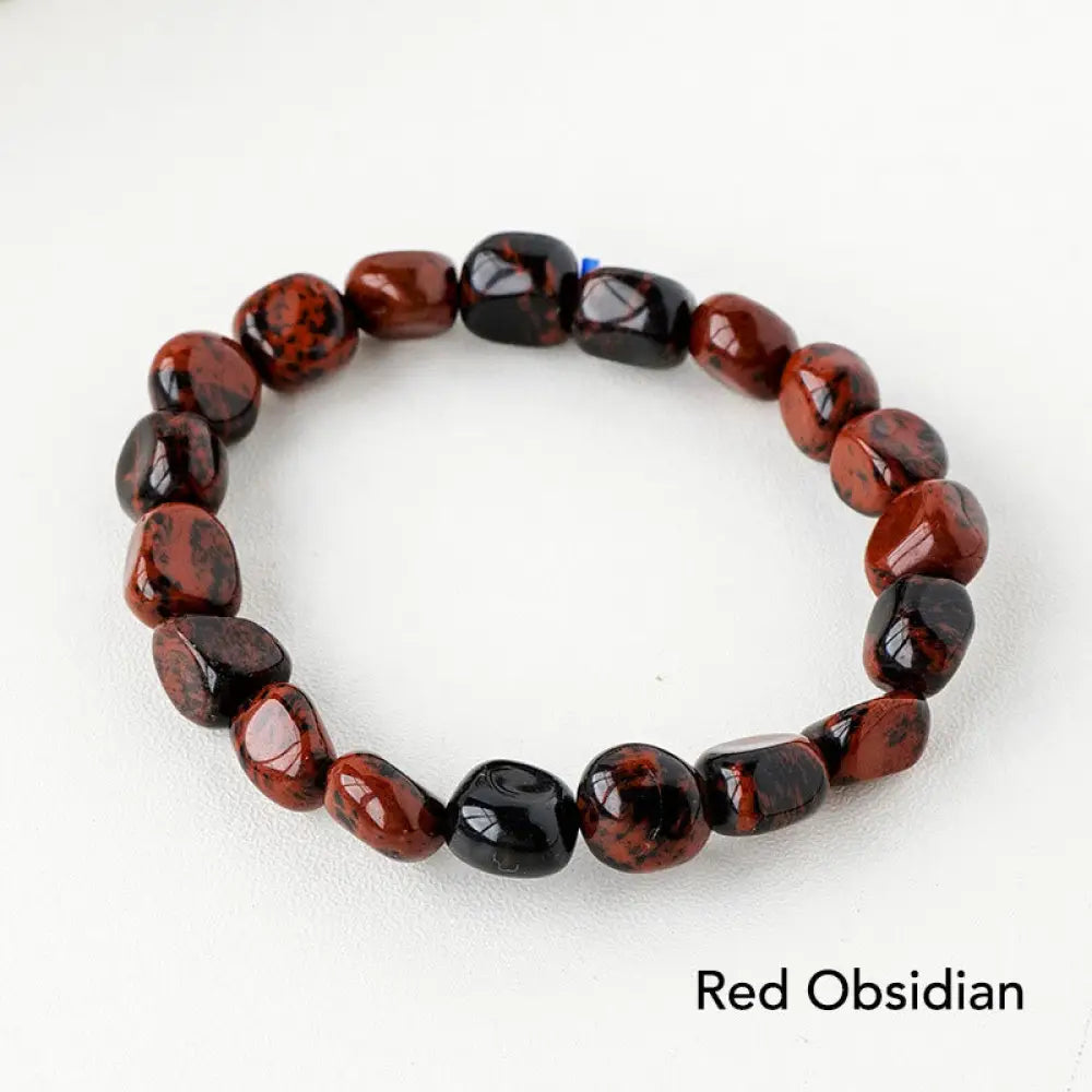 Natural Irregular Shape Crystal Stone Spiritual Awareness Bracelet - Bracelet