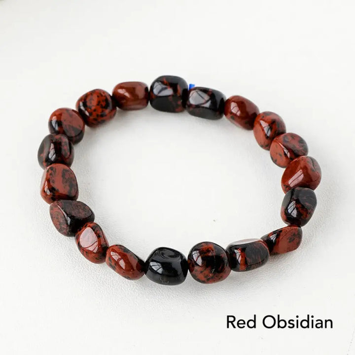 Natural Irregular Shape Crystal Stone Spiritual Awareness Bracelet - Bracelet