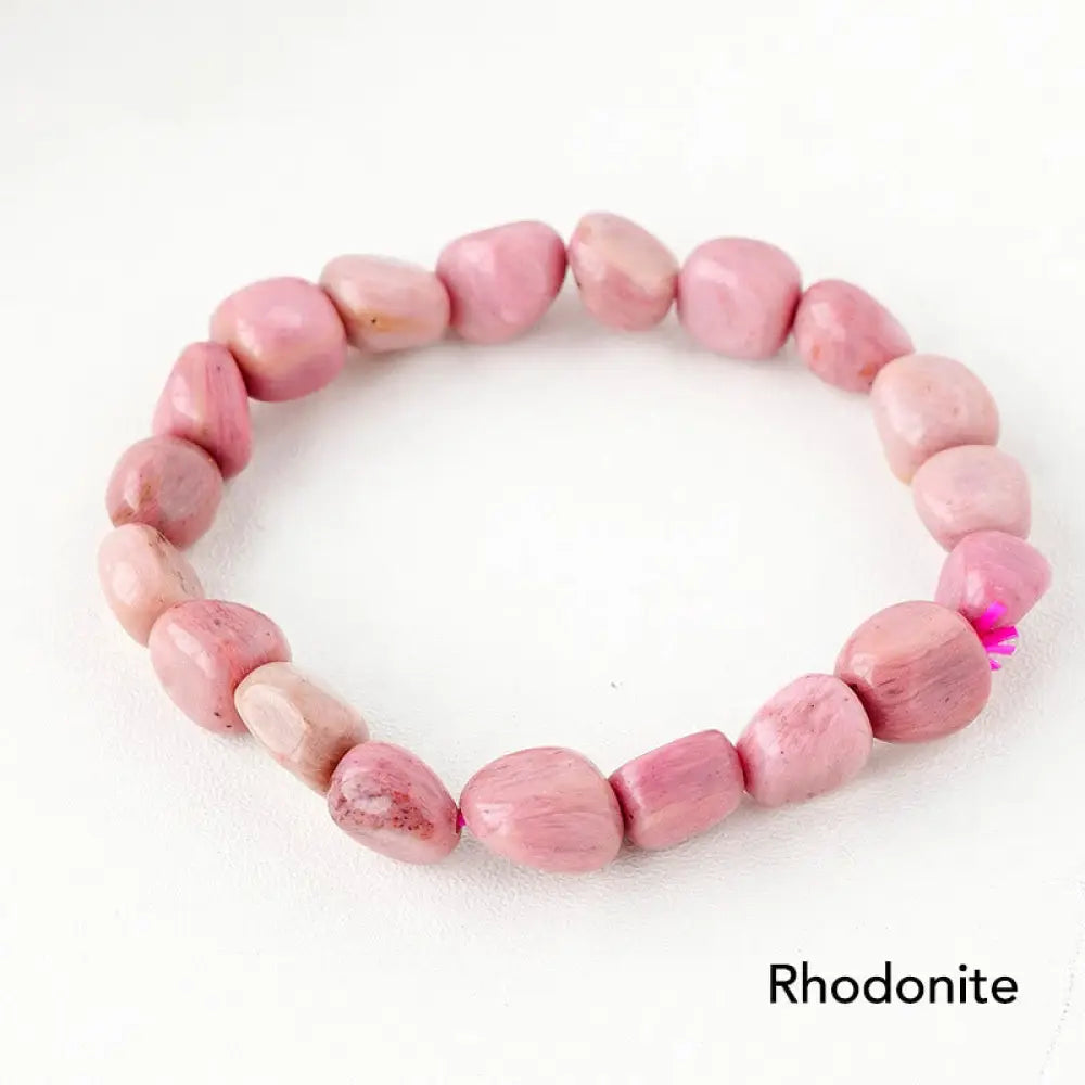 Natural Irregular Shape Crystal Stone Spiritual Awareness Bracelet - Bracelet