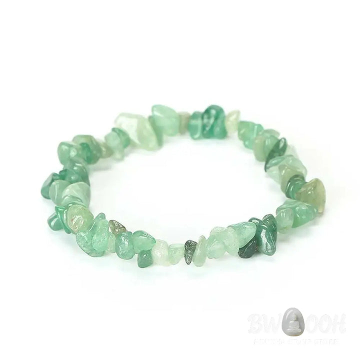 Natural Irregular Shape Crystal Stone Warmth Soothing Bracelet - Bracelet