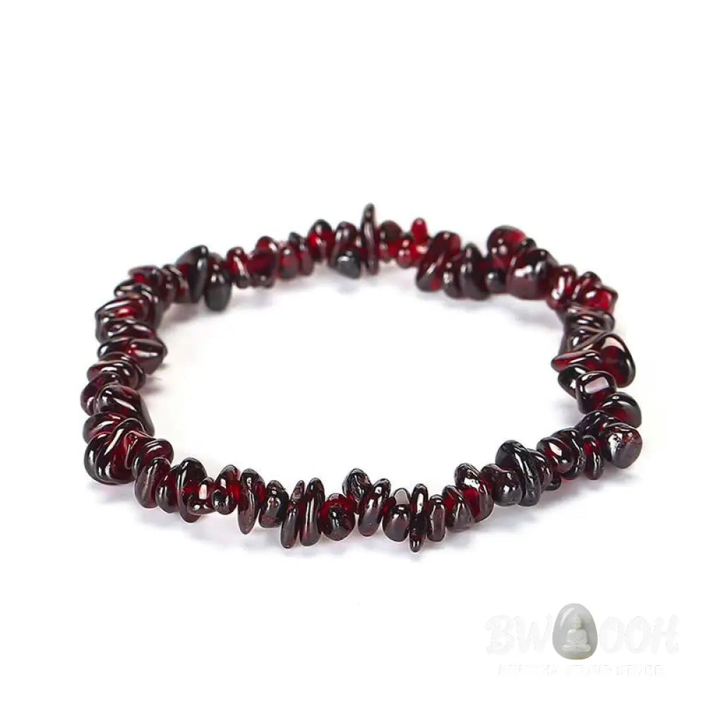 Natural Irregular Shape Crystal Stone Warmth Soothing Bracelet - Bracelet