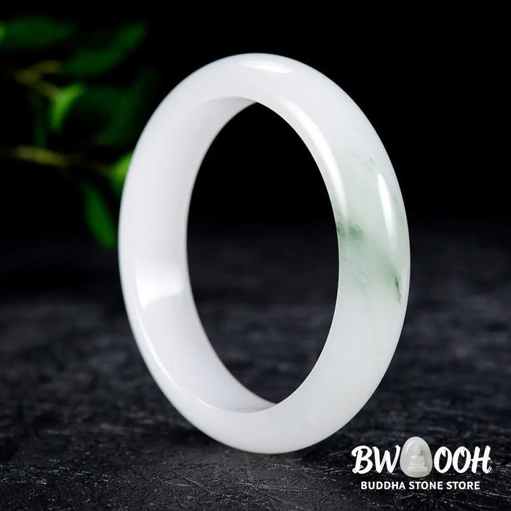 BWOOOH Natural Jade Luck Healing Bangle Bracelet | natural stone spiritual bracelet for healing and mindful living