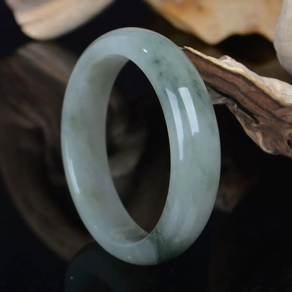 BWOOOH Natural Jade Luck Healing Bangle Bracelet | natural stone spiritual bracelet for healing and mindful living