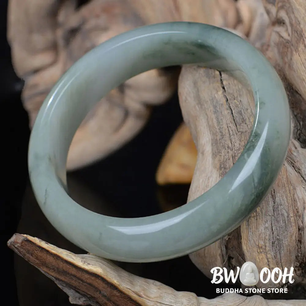 BWOOOH Natural Jade Luck Healing Bangle Bracelet | natural stone spiritual bracelet for healing and mindful living