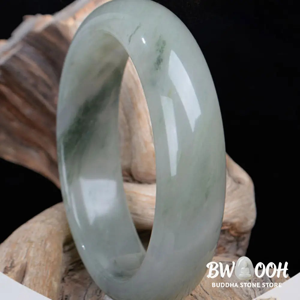 BWOOOH Natural Jade Luck Healing Bangle Bracelet | natural stone spiritual bracelet for healing and mindful living