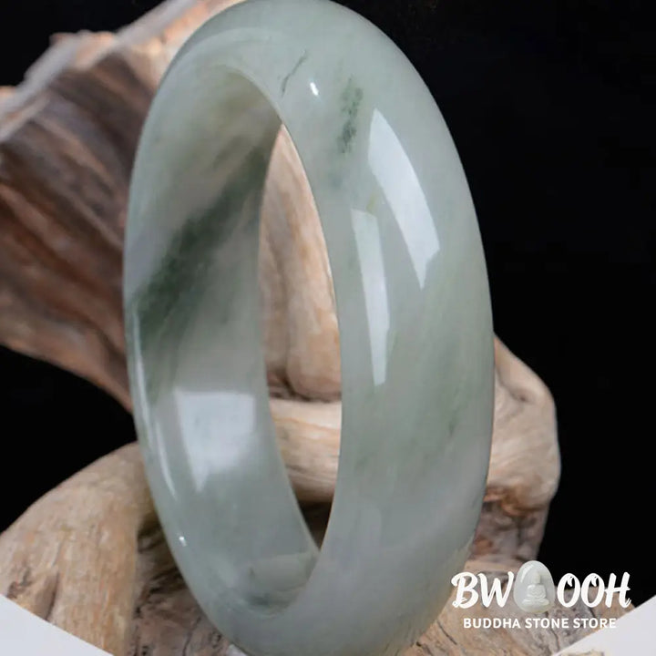 BWOOOH Natural Jade Luck Healing Bangle Bracelet | natural stone spiritual bracelet for healing and mindful living