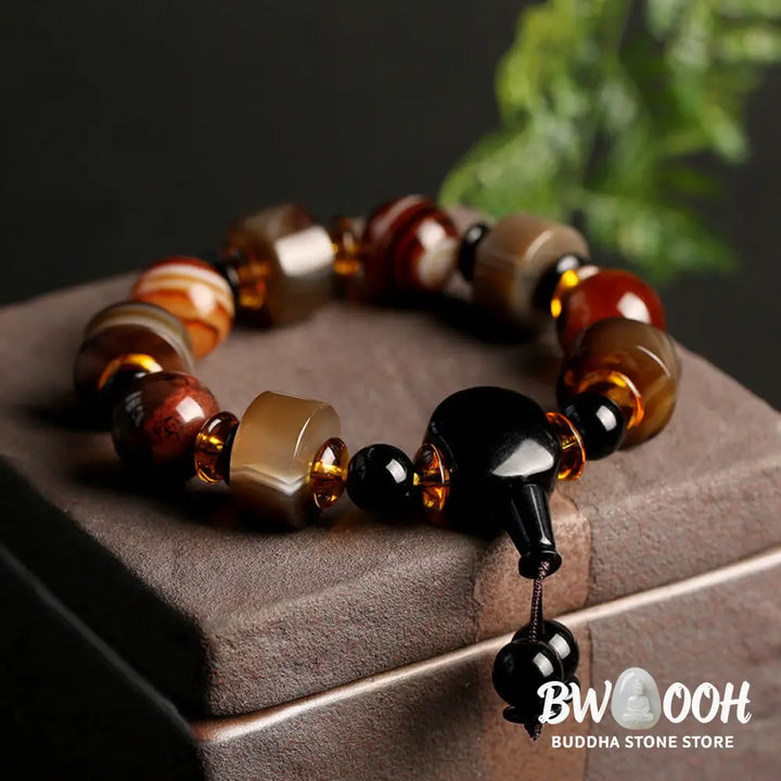 Natural Sardonyx Luck Bracelet - Sardonyx - Bracelet