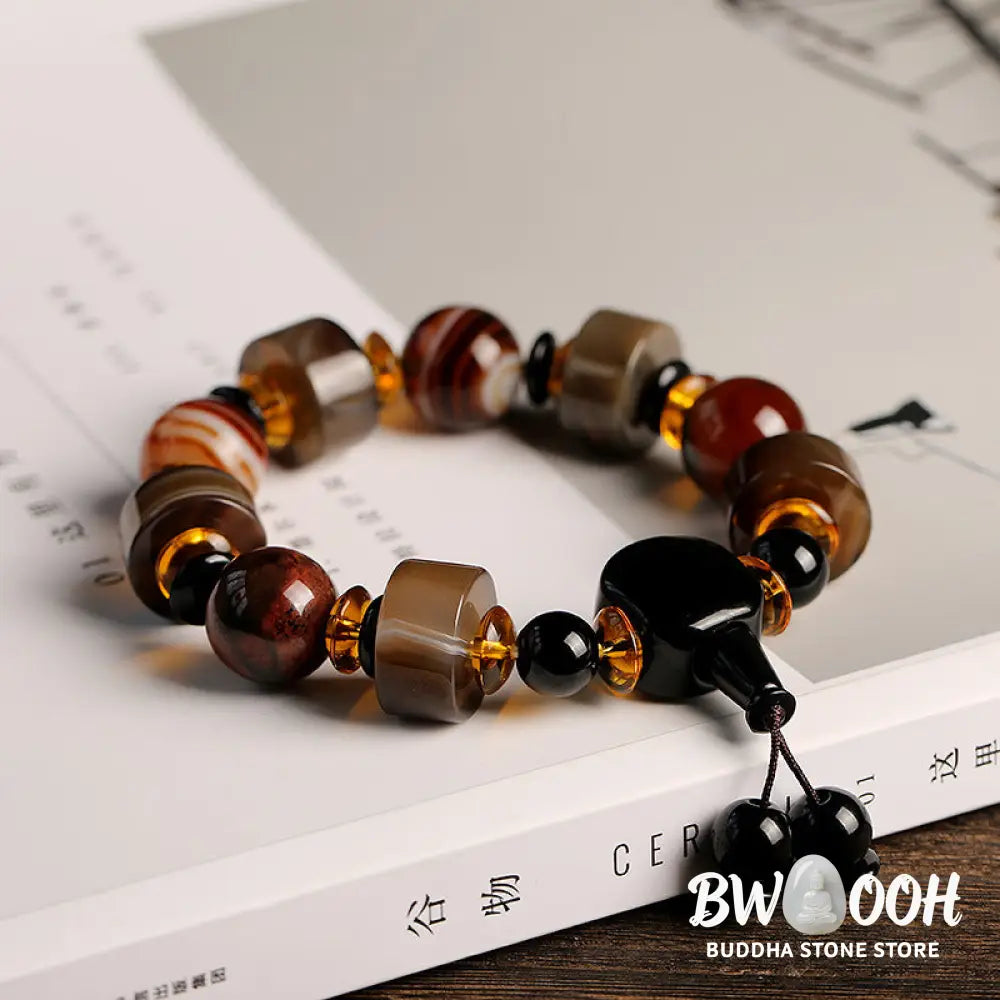 Natural Sardonyx Luck Bracelet - Sardonyx - Bracelet