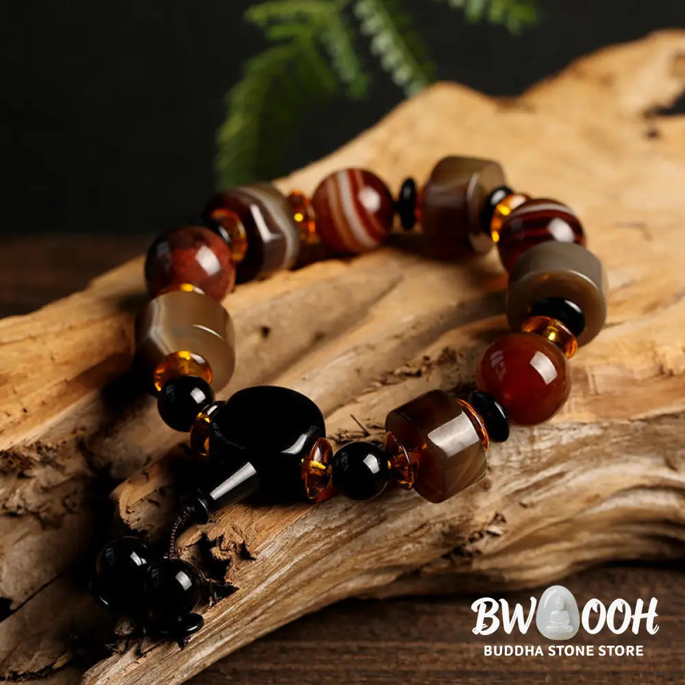 Natural Sardonyx Luck Bracelet - Sardonyx - Bracelet