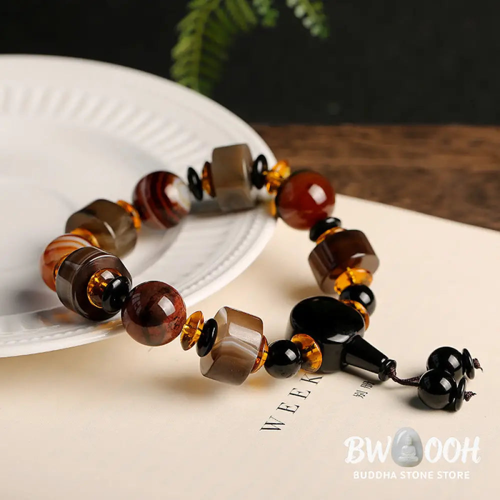 Natural Sardonyx Luck Bracelet - Sardonyx - Bracelet