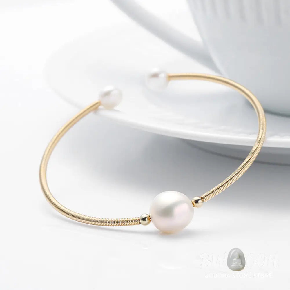 Pearl Wealth Bracelet Bangle (Extra 30% Off | USE CODE: FS30) - BWOOOH - Bracelet