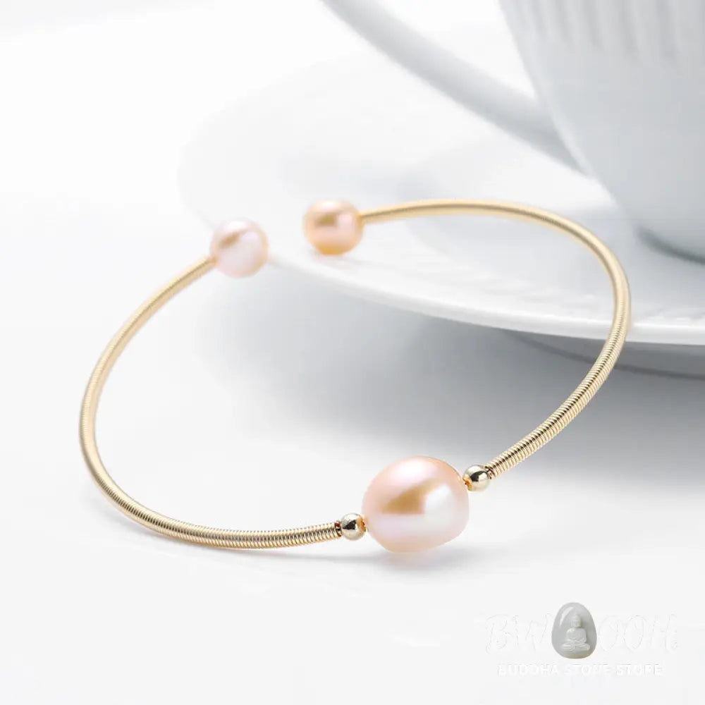 Pearl Wealth Bracelet Bangle (Extra 30% Off | USE CODE: FS30) - BWOOOH - Bracelet