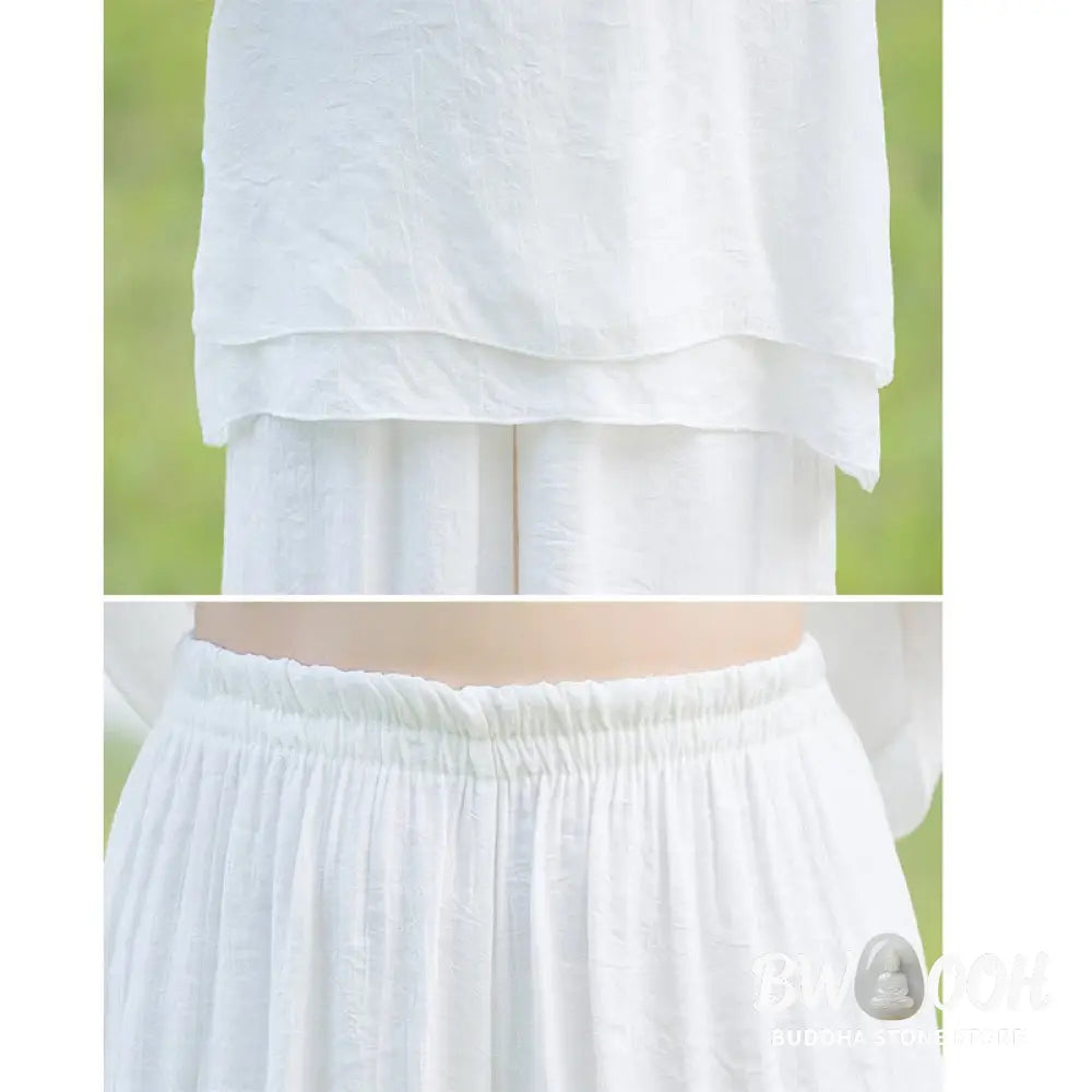 Tai Chi Meditation Prayer Zen Spiritual Morning Practice Clothing Women’s Set - Clothes