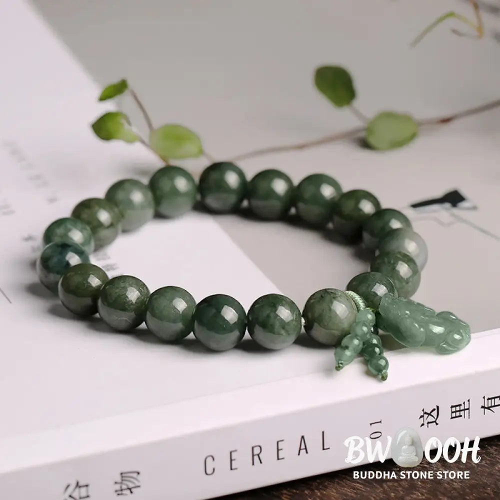 Tibetan Jade PiXiu Prosperity Bracelet - Jade - Bracelet