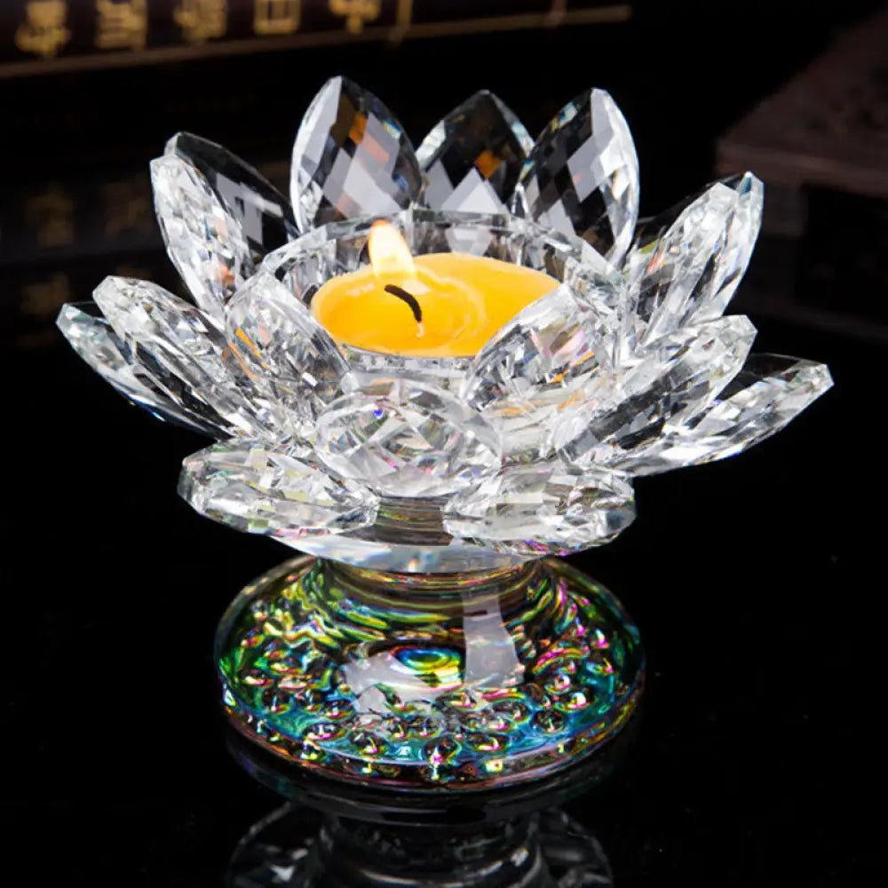 Tibetan Lotus Candlestick Ornament - 1 - Decorations