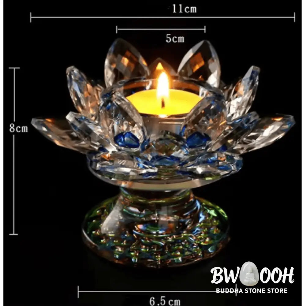 Tibetan Lotus Candlestick Ornament - Decorations
