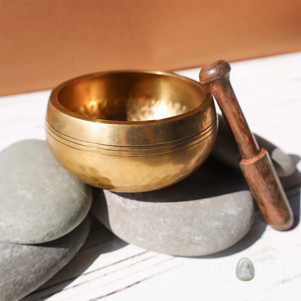 Tibetan Meditation Sound Bowl Handcrafted for Healing and Mindfulness Singing Bowl Set - Singing Bowl