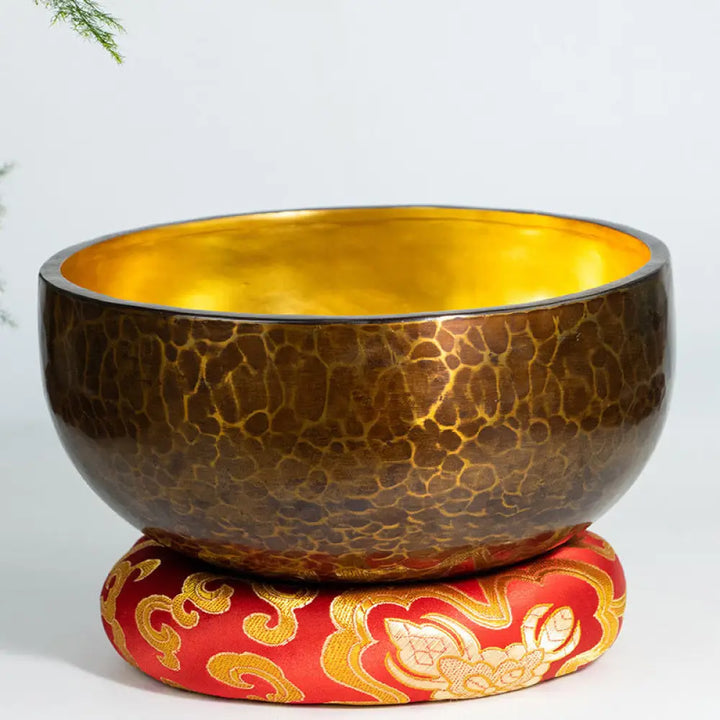 Tibetan Meditation Sound Bowl Handcrafted Healing Yoga Mindfulness Singing Bowl Set - Singing Bowl