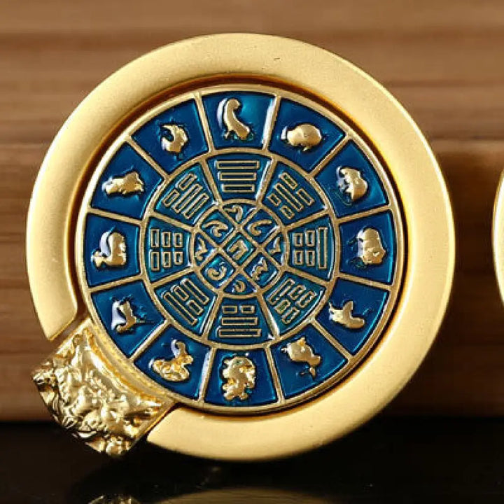 Tibetan Om Mani Padme Hum Peace Phone Ring Bracket Universal Phone Holder Decorations - Decorations