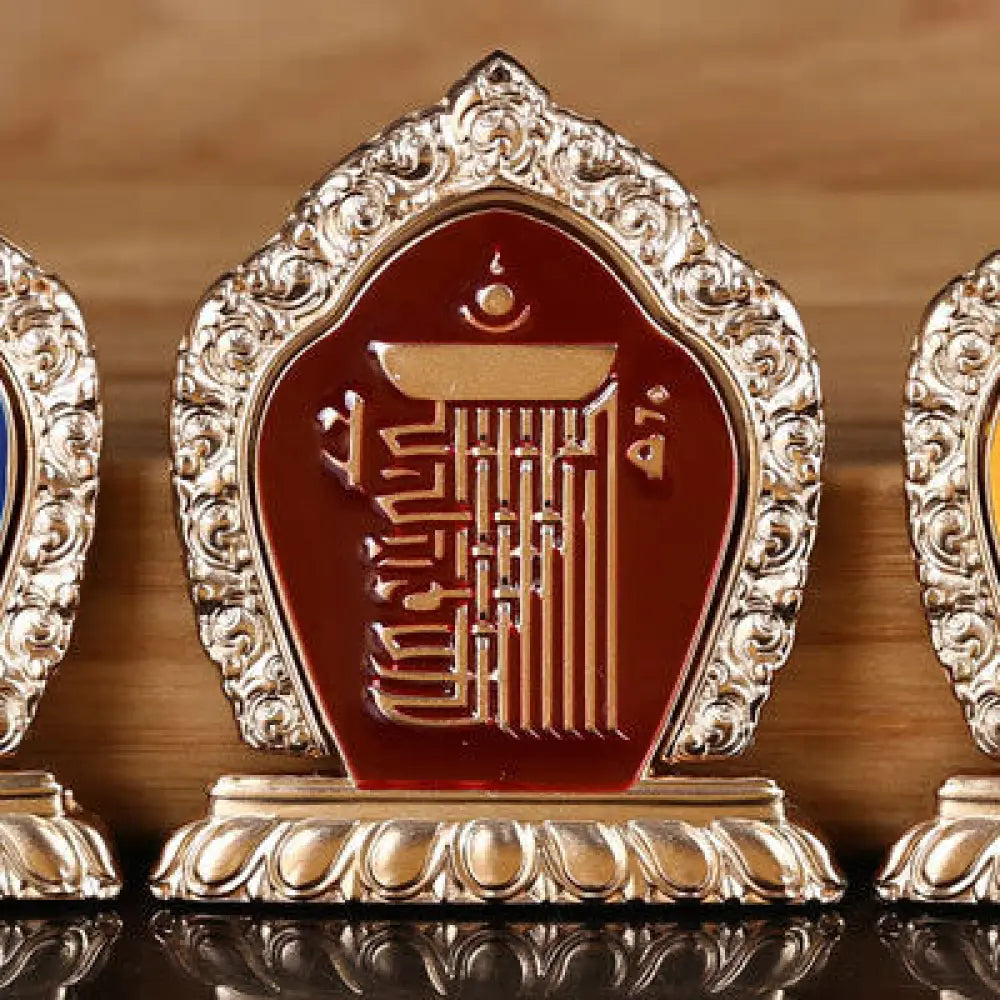 Tibetan Om Mani Padme Hum Peace Phone Ring Bracket Universal Phone Holder Decorations - Decorations