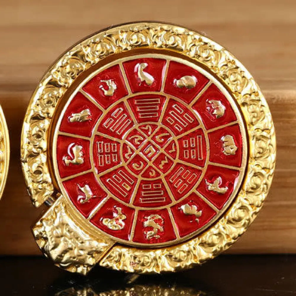 Tibetan Om Mani Padme Hum Peace Phone Ring Bracket Universal Phone Holder Decorations - Decorations