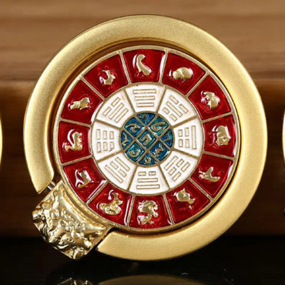 Tibetan Om Mani Padme Hum Peace Phone Ring Bracket Universal Phone Holder Decorations - Decorations