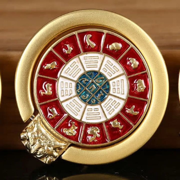 Tibetan Om Mani Padme Hum Peace Phone Ring Bracket Universal Phone Holder Decorations - Decorations