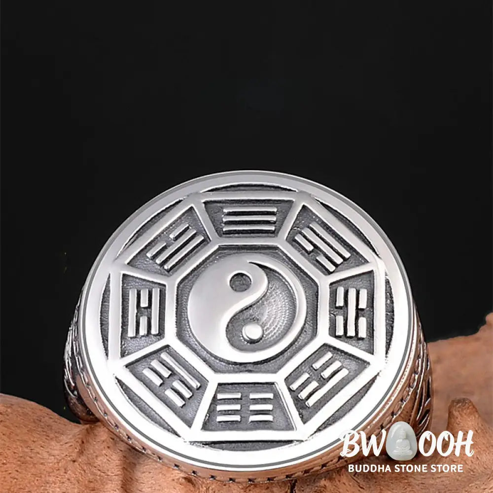 Yin Yang Balance Adjustable Ring - BWOOOH - Yin Yang - Rings